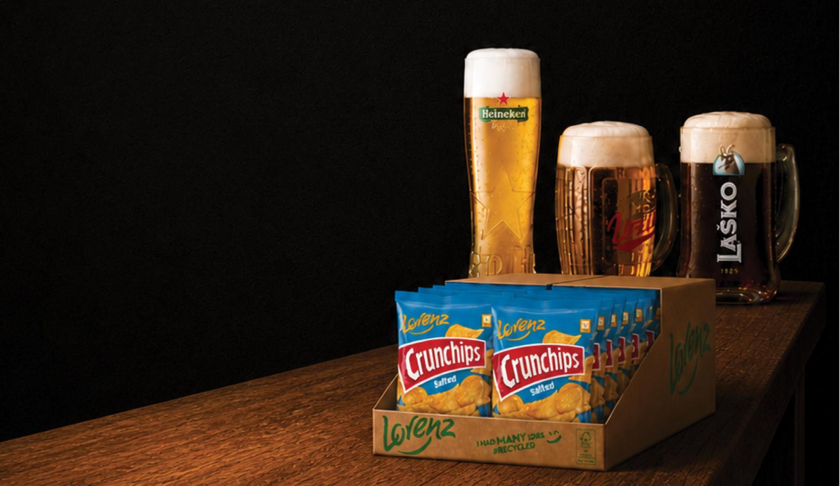 chips in pivo